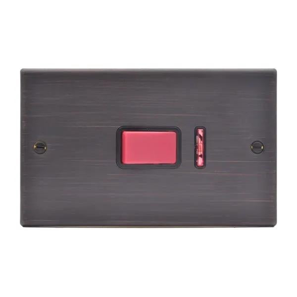 Hart EB 45A DP+NEON VERTICAL Red Rkr/BL