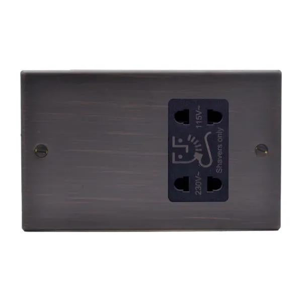Hart EB Shaver Dual Volt Socket BL