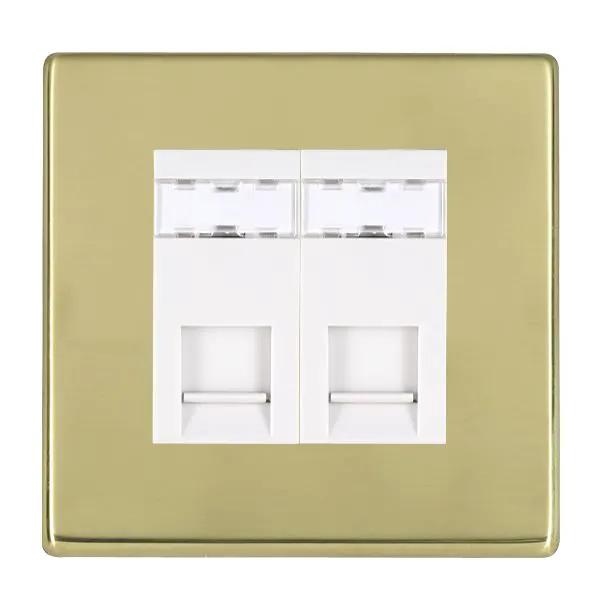 Hart G2 PB 2g RJ45 CAT6 Unshielded WH