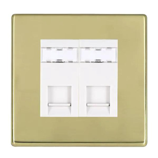 Hart G2 PB 2g RJ45 CAT6 Unshielded WH