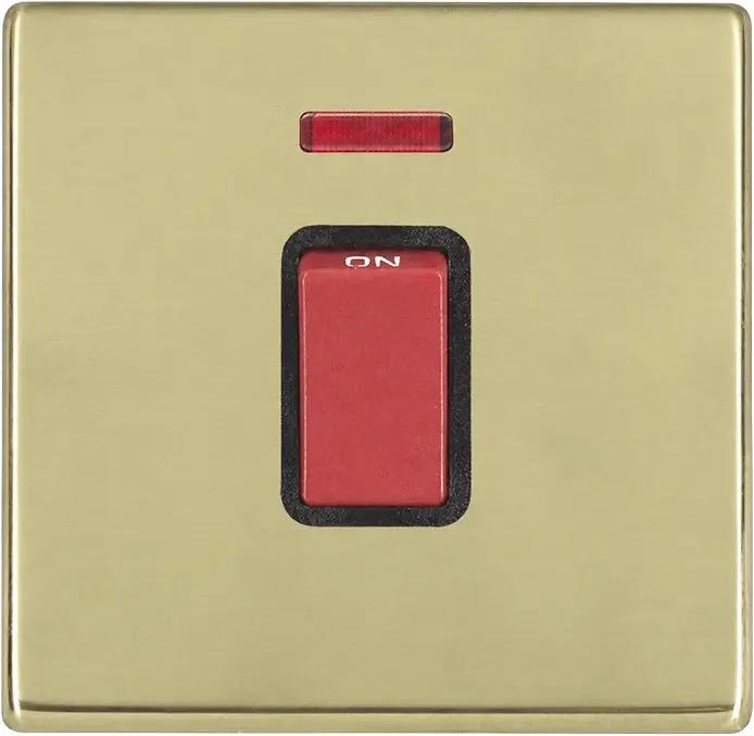 Hart G2 PB 1g 45A Dbl Pole+N Red Rkr/BL