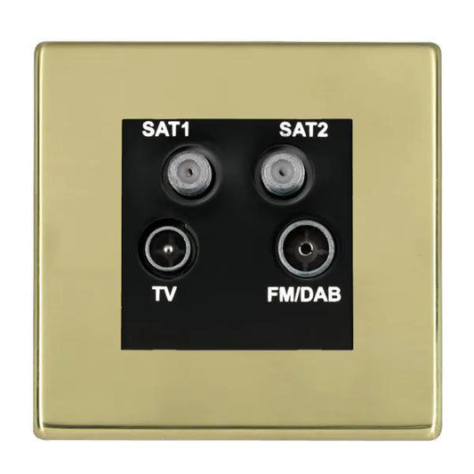 Hart G2 PB Non-Isolated TV+FM+2XSAT BL