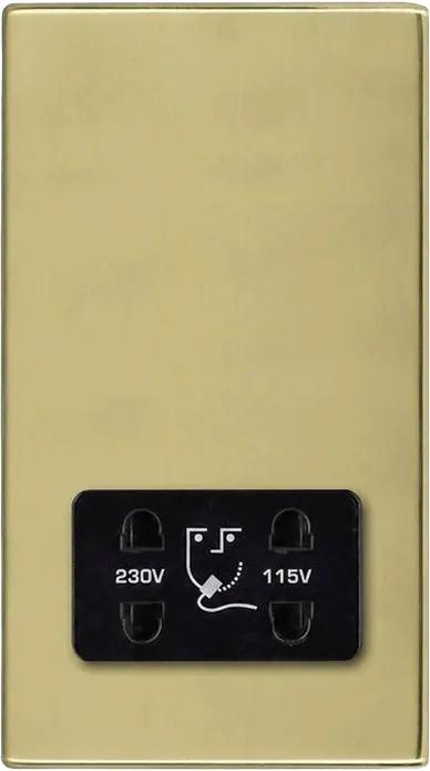 Hart G2 PB Shaver Dual Volt Socket BL