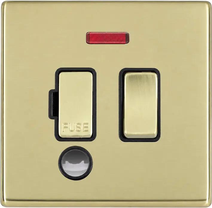 Hart G2 PB 13A DP Fuse SP+N+CO PB/BL