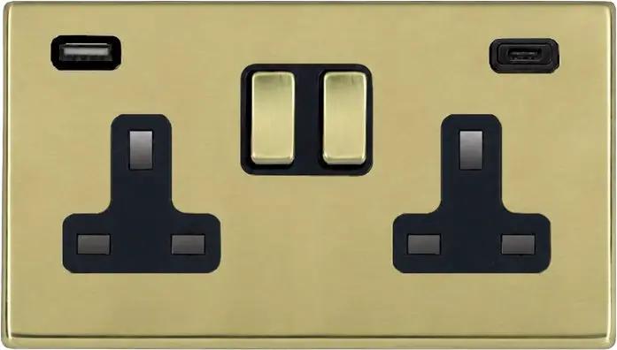 Hart G2 PB DP SS2+USB+USB C PB/BL