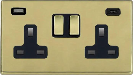Hart G2 PB DP SS2+USB+USB C PB/BL