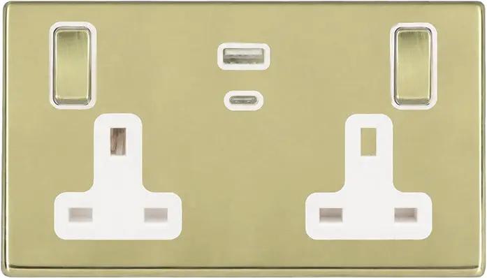Hart G2 PB SP SS2 + USB PD x2 PB/WH