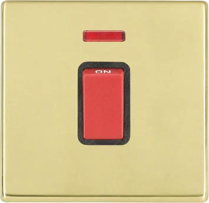Hart G2 SB 1g 45A Dbl Pole+N Red Rkr/BL