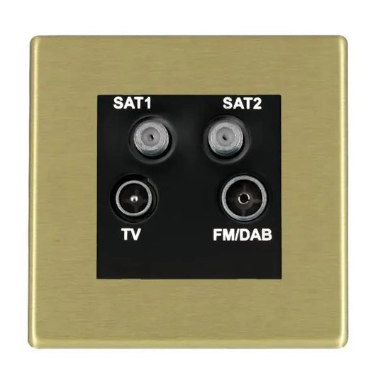Hart G2 SB Non-Isolated TV+FM+2XSAT BL