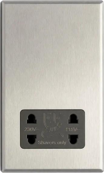 Hart G2 SS Shaver Dual Volt Socket QG