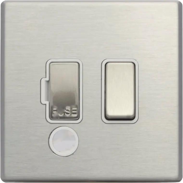 Hart G2 SS 1g 13A DP Fuse SP+CO SS/WH