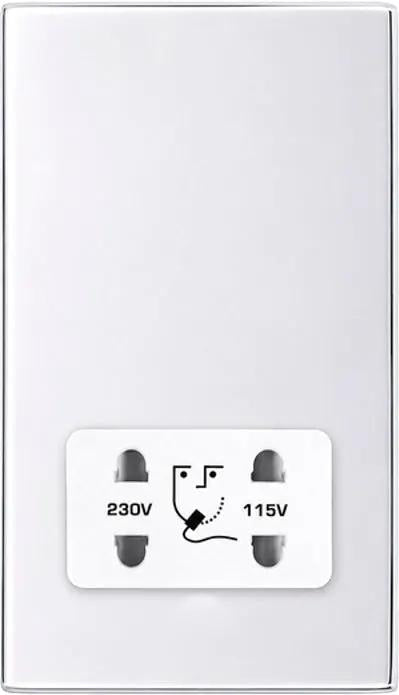 Hart G2 BC Shaver Dual Volt Socket WH