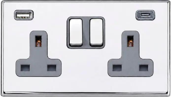 Hart G2 BC DP SS2+USB+USB C BC/QG