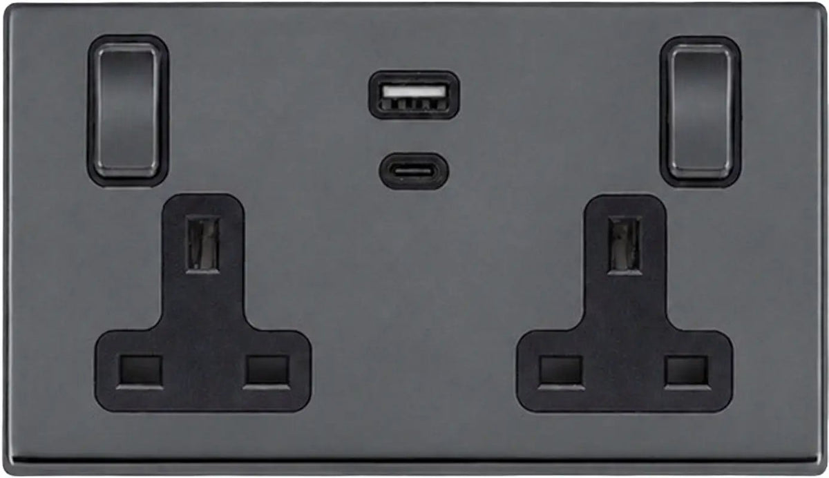 Hart G2 BK SP SS2 + USB PD x2 BK/BL