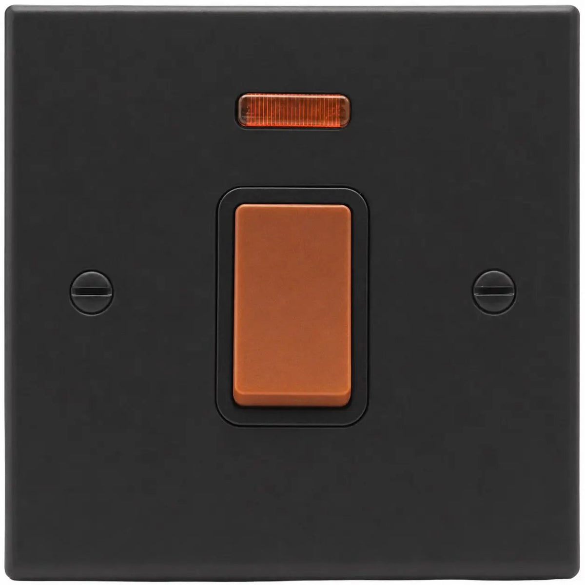Hart MB 1g 45A Double Pole+N Red Rkr/BL