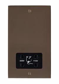 Hart Rich Brz Shaver Dual Volt Socket BL