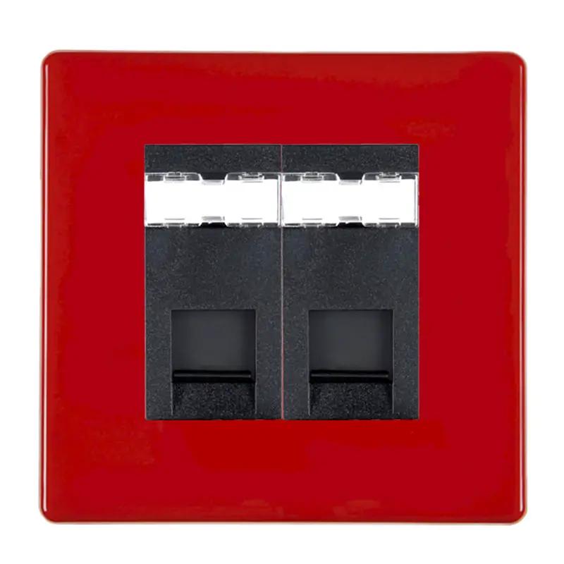 HCFX Col Red 2g RJ12 Unshielded BL