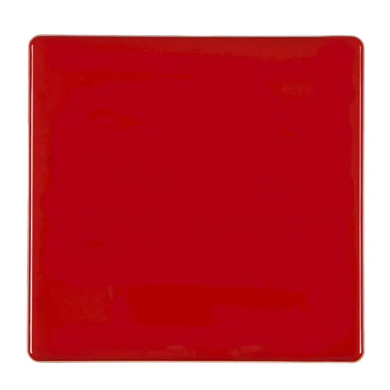 HCFX Col Red Single Blank Plate