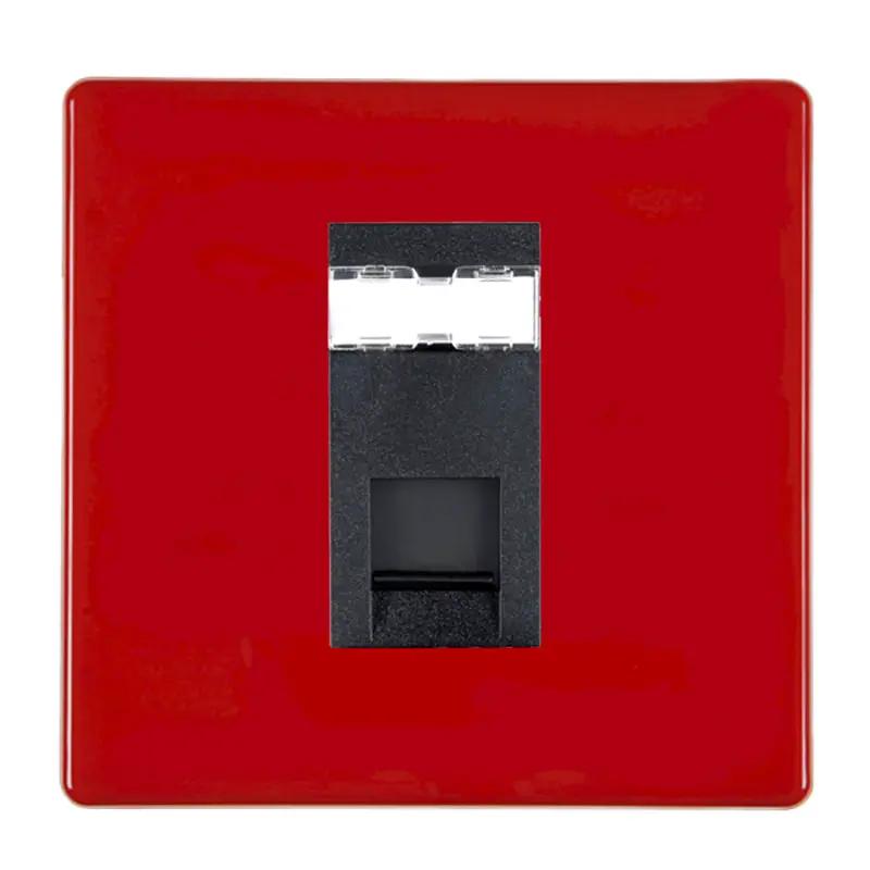 HCFX Col Red 1g RJ12 Unshielded BL