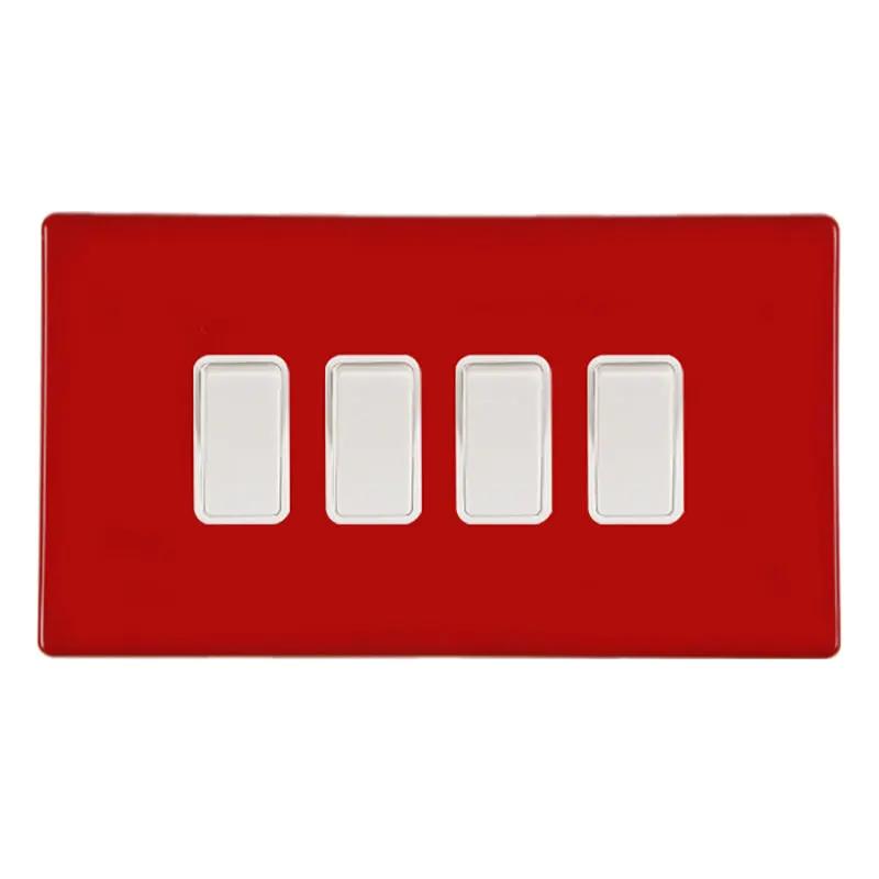 HCFX Col Red 4g 20AX 2 Way Rkr WH/WH