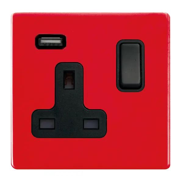 HCFX Col Red SP SS1 + USBx1 BL/BL