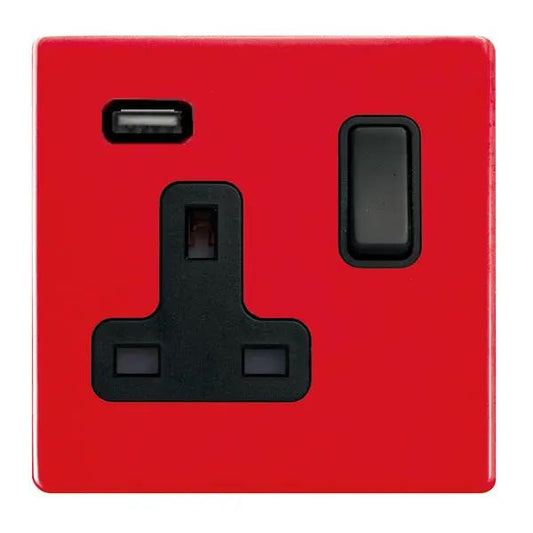 HCFX Col Red SP SS1 + USBx1 BL/BL