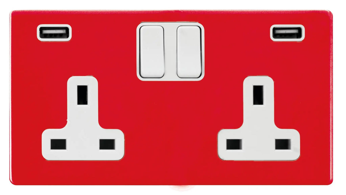 HCFX Col Red DP SS2 + USBULTx2 WH/WH