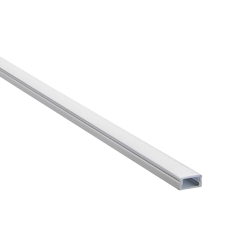 Saxby Saxby RigelSLIM Surface 2m Aluminium Profile/Extrusion Silver - Saxby Saxby RigelSLIM Surface 2m Aluminium Profile/Extrusion Silver