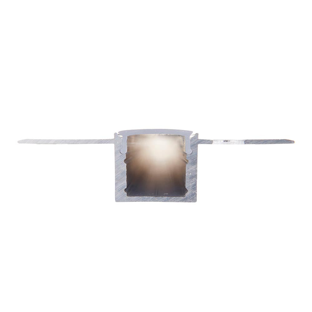 Saxby Saxby Rigel Plaster-in 2m Aluminium Profile/Extrusion Silver - Saxby Saxby Rigel Plaster-in 2m Aluminium Profile/Extrusion Silver