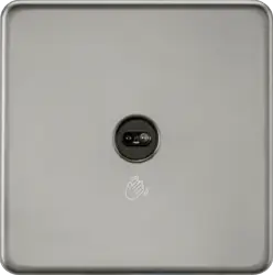 black nickel ml 230V 1G 1-way Touchless Switch - Black Nickel - black nickel ml 230V 1G 1-way Touchless Switch - Black Nickel