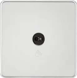 ml Polished chrome 230V 1G 1-way Touchless Switch - Polished Chrome - ml Polished chrome 230V 1G 1-way Touchless Switch - Polished Chrome