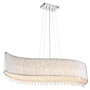 Endon Lighting Galina 8lt linear pendant - Endon Lighting Galina 8lt linear pendant