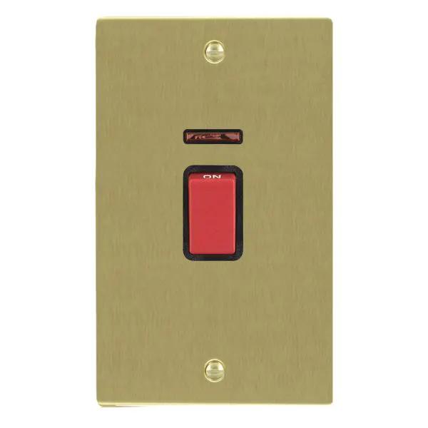 Sher SB 45A DP+NEON VERTICAL Red Rkr/BL