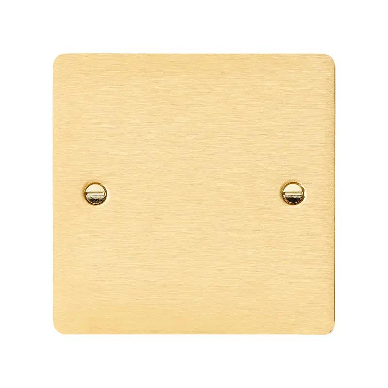 Shr SB Single Blank Plate