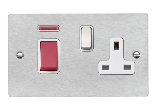 Sher SS 45DP+N+SS1 Red/SS/WH