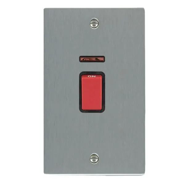Shr SS 45A DP+NEON VERTICAL Red Rkr/BL