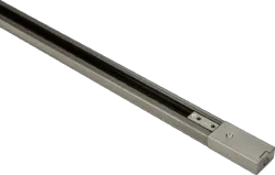 ml track light 230V 10A Single Circuit Track Satin Nickel 3 mtr - ml track light 230V 10A Single Circuit Track Satin Nickel 3 mtr