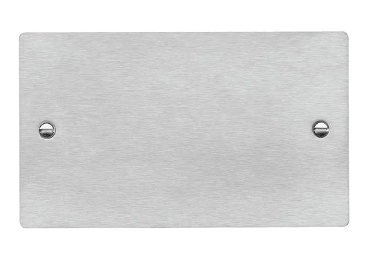 Sher SS Double Blank Plate