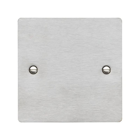 Sher SS Single Blank Plate