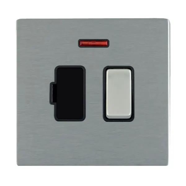S-CFX SS 13A DP Fused Spur+N SS/BL