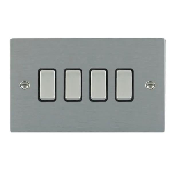 Shr SS 4g 10AX 2 Way Rkr SS/BL