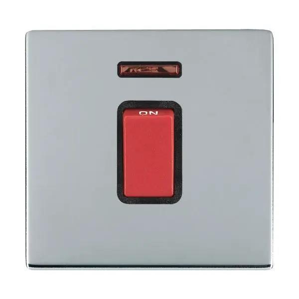S-CFX BC 1g 45A Double Pole+N Red Rkr/BL