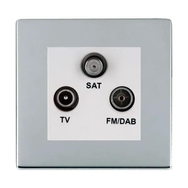 Sher CFX BC Non-Isolat DAB TV+FM+SAT WH