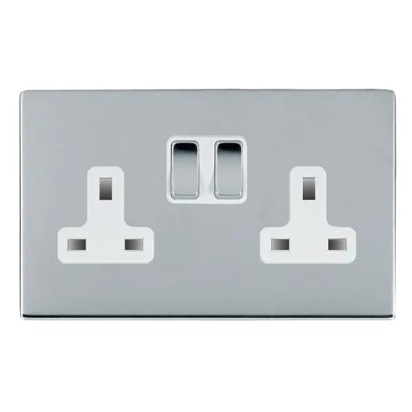 Shr CFX BC 2g 13A DP Swt Skt BC/WH