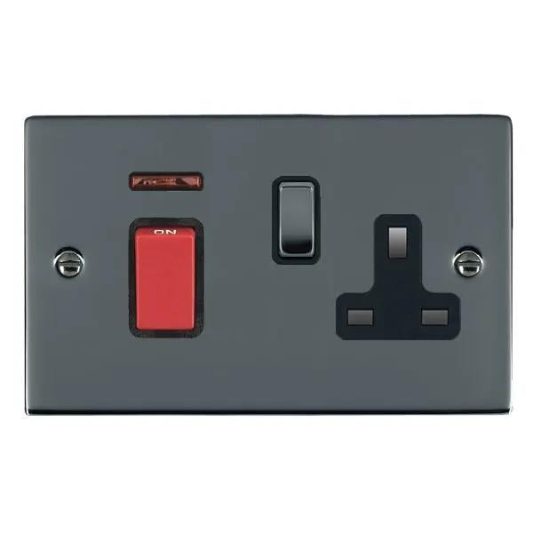 Shr BK 45DP+N+SS1 Red/BK/BL