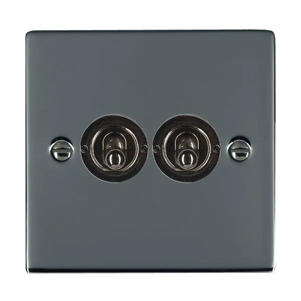 Shr BK 2g 20AX 2Way FL Toggle BK