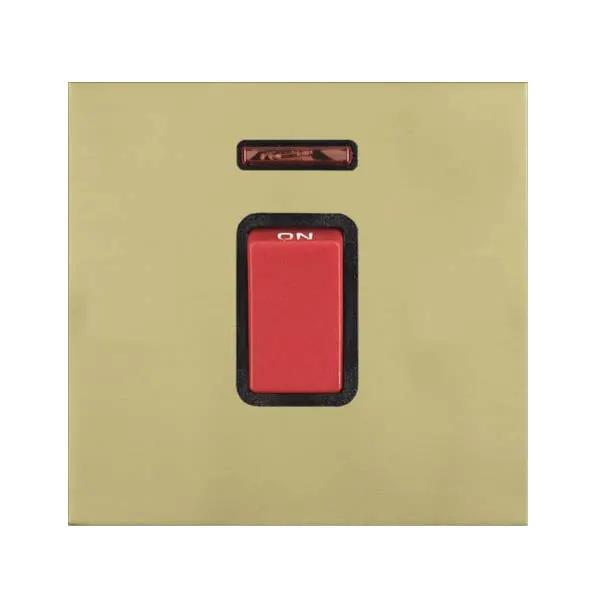 Shr G2 PB 1g 45A Dbl Pole+N Red Rkr/BL