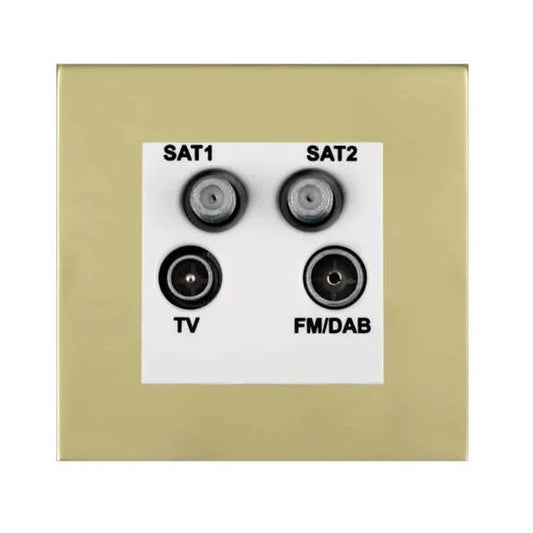 Sheer G2 PB Non-Isolated TV+FM+2XSAT WH