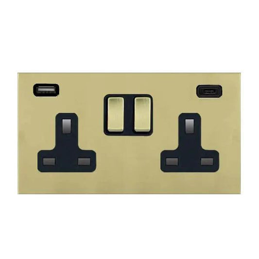 Sheer G2 PB DP SS2+USB+USB C PB/BL