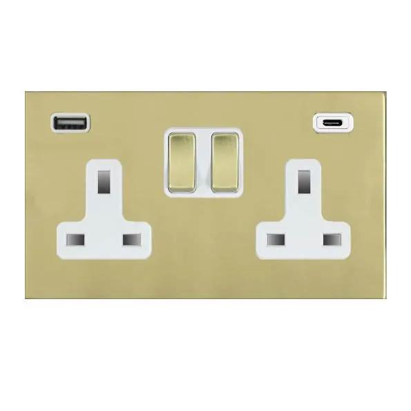 Shr G2 PB DP SS2+USB+USB C PB/WH
